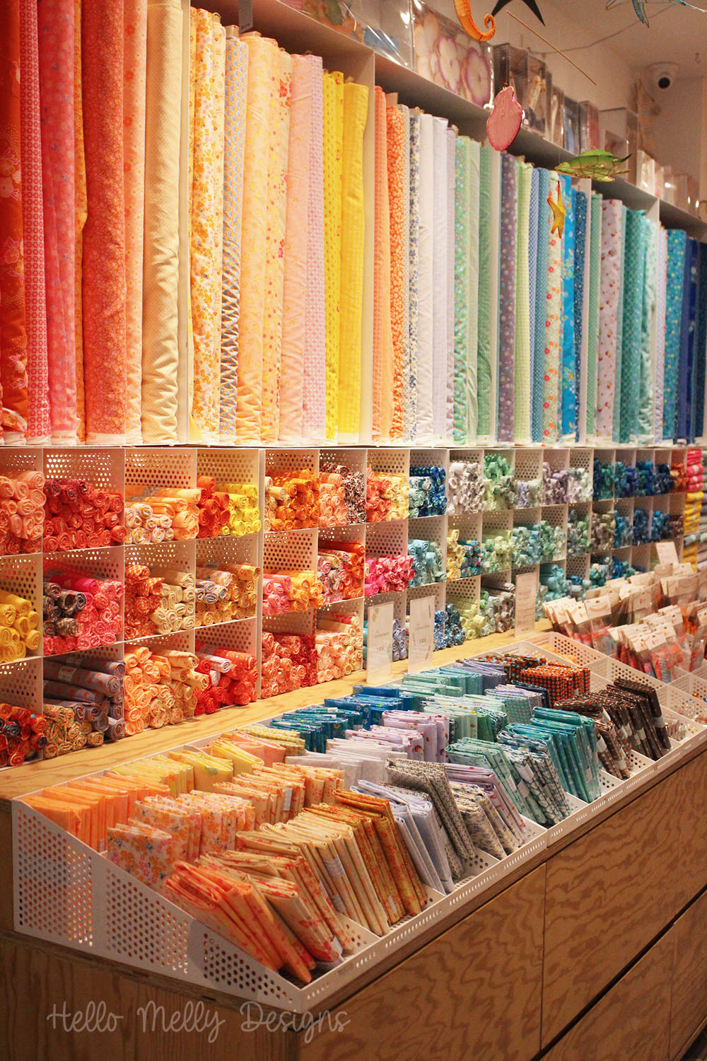 Paris Fabric Shops Petit Pan cotton bolts